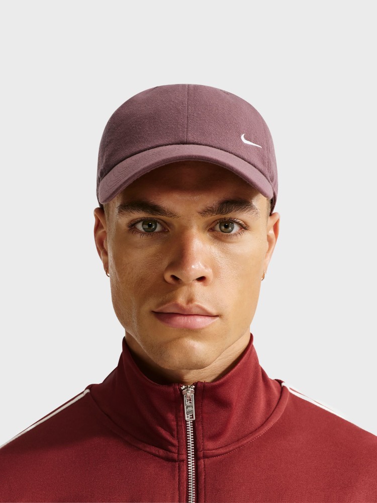 Бейсболка Nike U NK CLUB CAP U CB SM SWSH L коричнева FZ5698-502 изображение 4