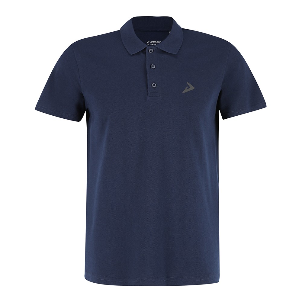 Поло мужская Demix темно-синяя 110198-Z4 изображение 1