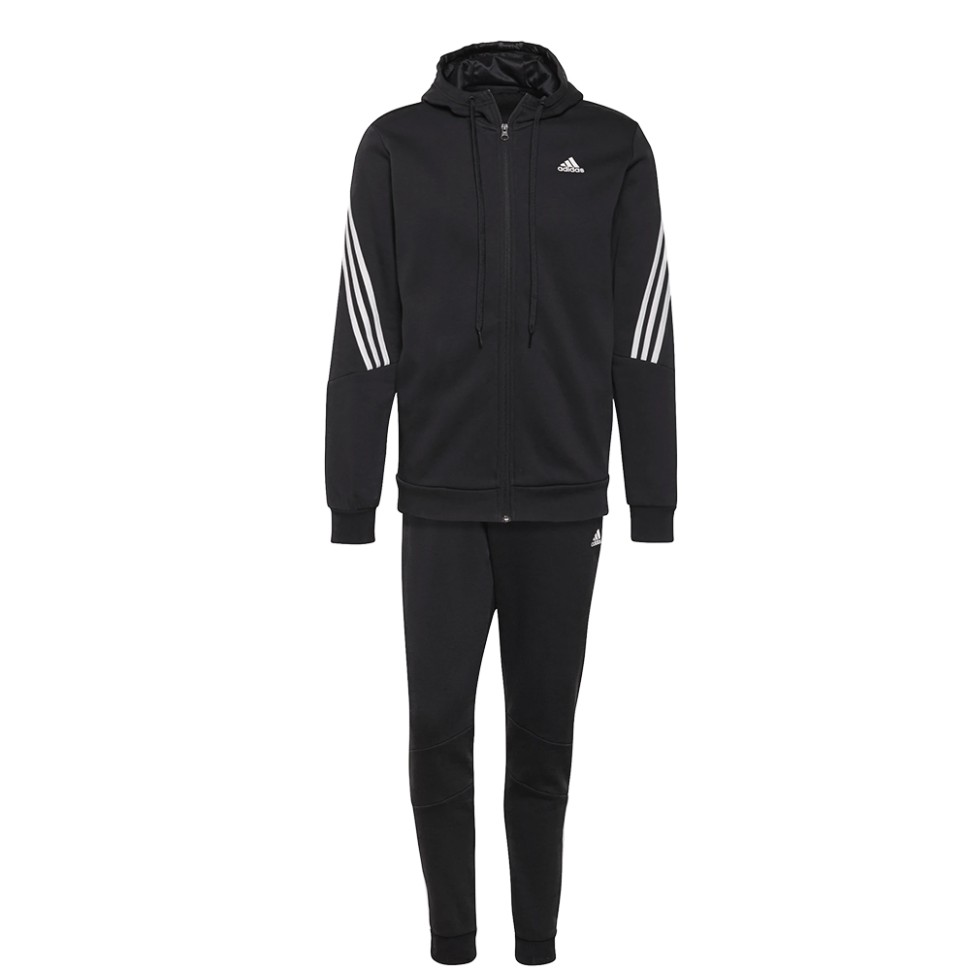 Костюм чоловічий Adidas Mts Cot Fleece чорний H42021 — фото 1