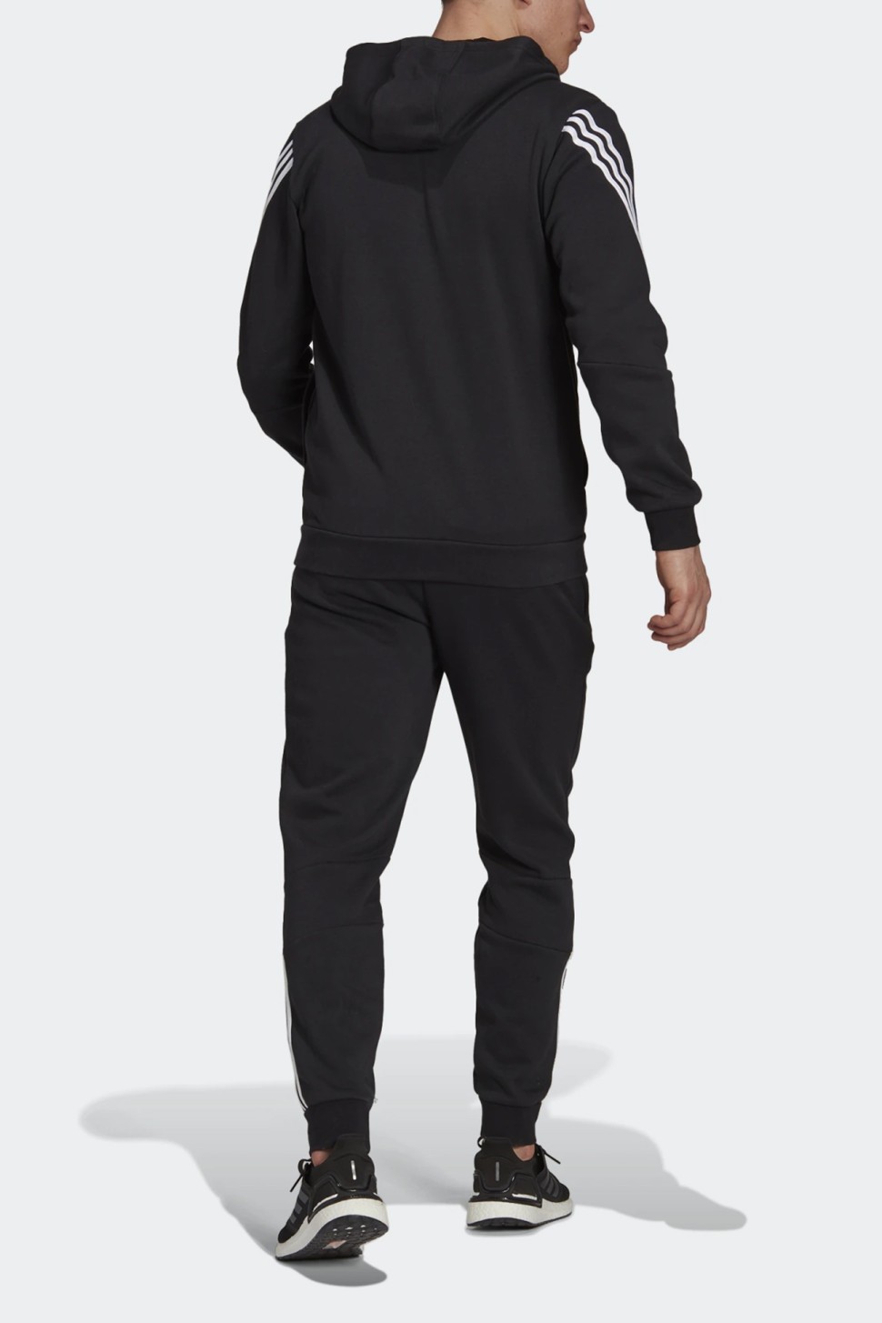 Костюм чоловічий Adidas Mts Cot Fleece чорний H42021 — фото 3