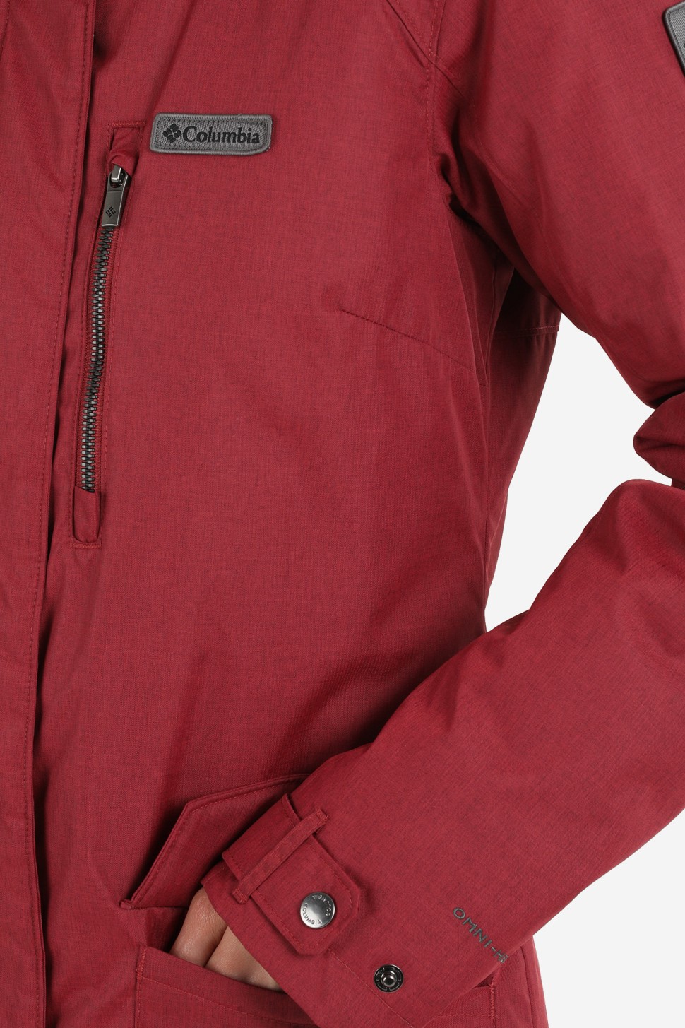 Куртка жіноча Columbia Suttle Mountain Long Insulated Jacket  червона 1799751-619 — фото 4