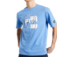 Футболка чоловіча Fila блакитна 113358-S1 изображение 5