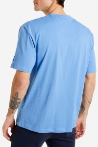 Футболка чоловіча Fila блакитна 113358-S1 изображение 7