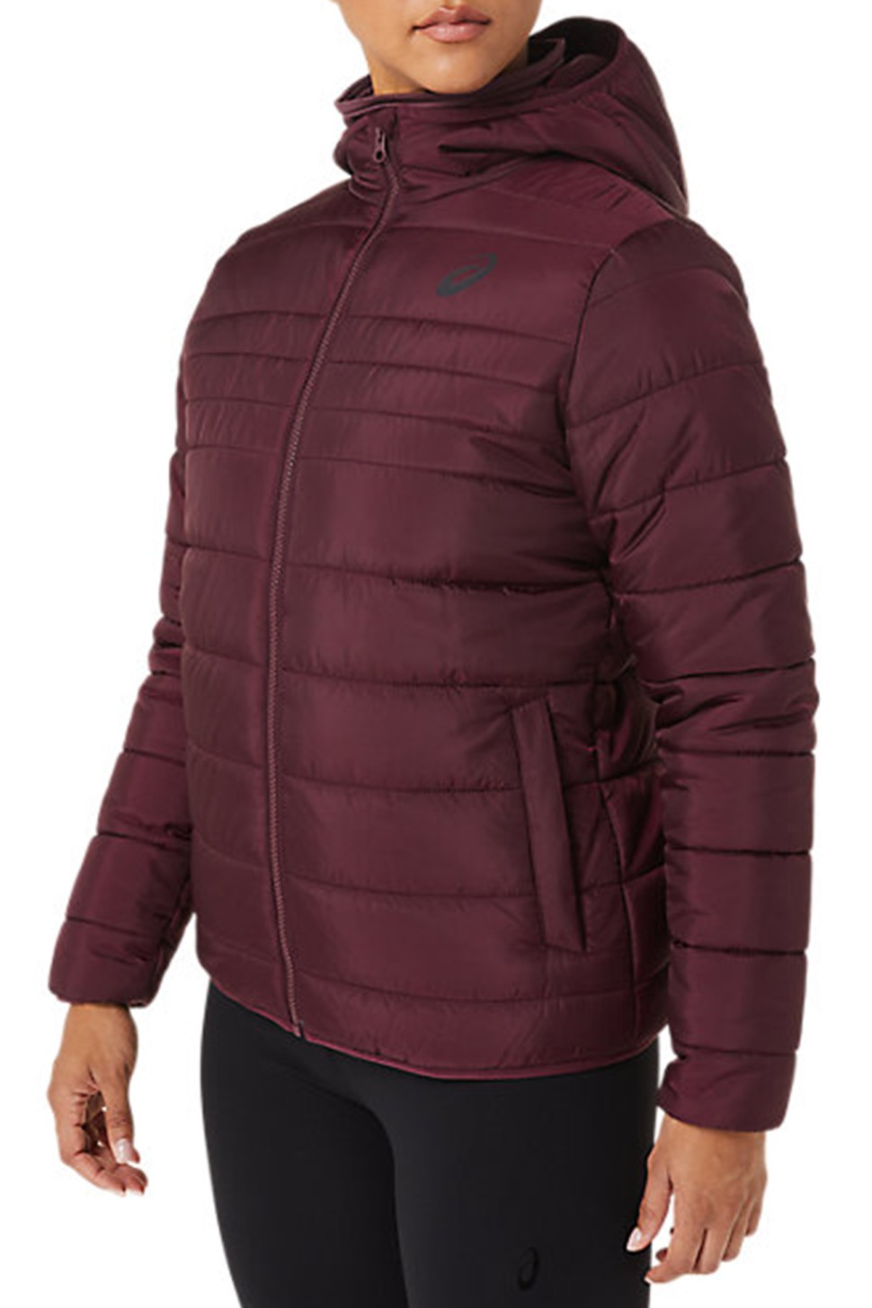 Куртка жіноча Asics Padded Jacket W бордова 2032C155-500 — фото 3