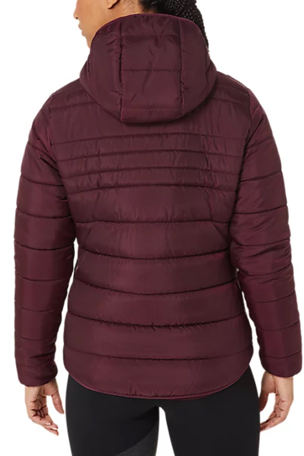 Куртка жіноча Asics Padded Jacket W бордова 2032C155-500 — фото 4