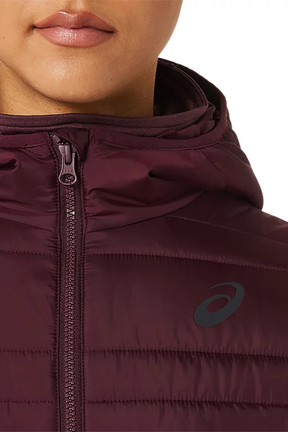 Куртка жіноча Asics Padded Jacket W бордова 2032C155-500 — фото 5