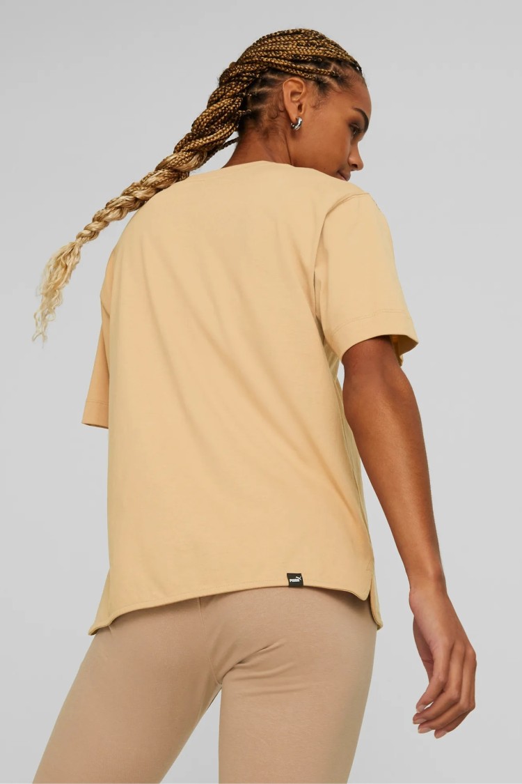 Футболка жіноча Puma HER Tee бежева 67310789 изображение 4