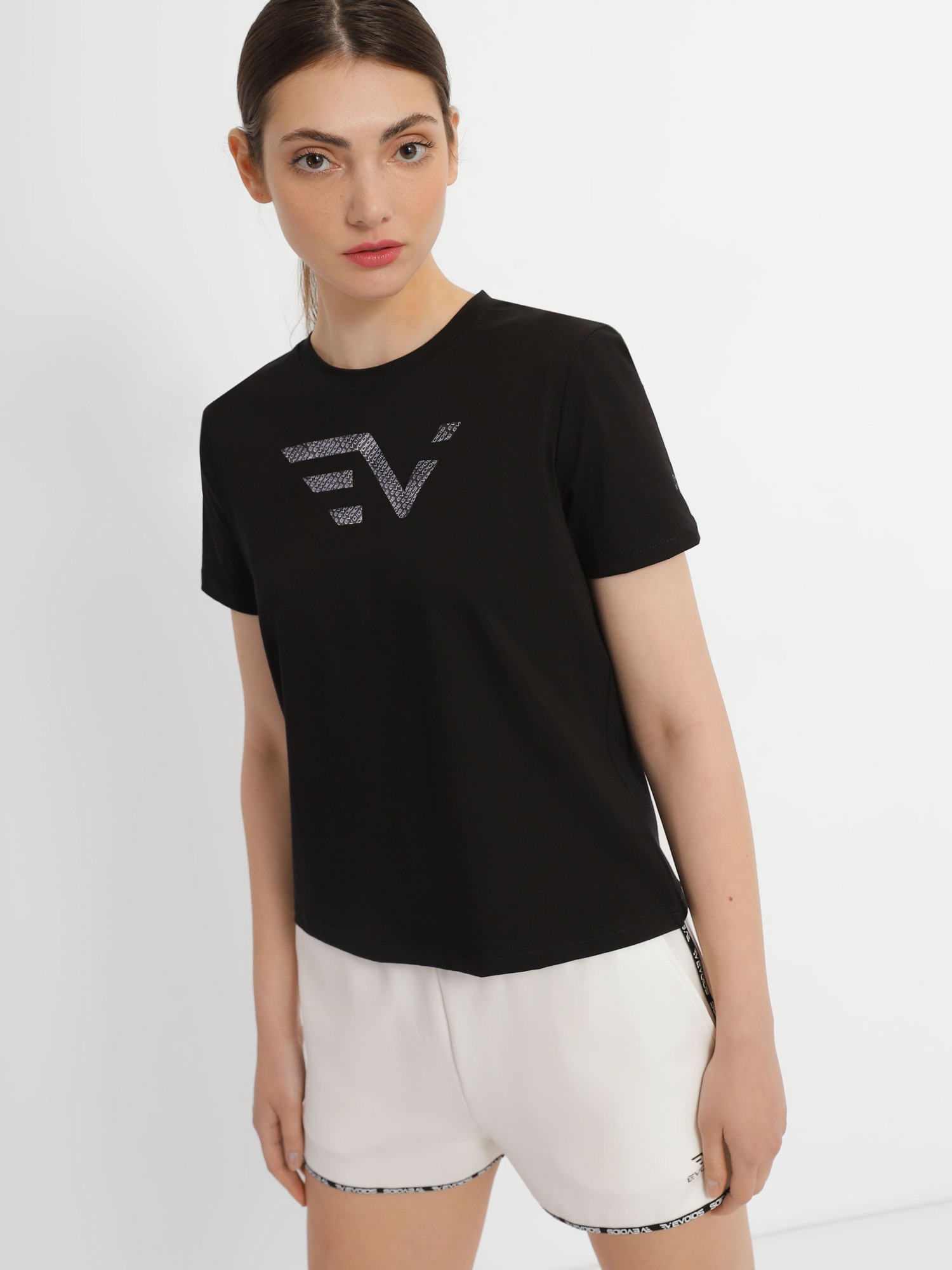 Футболка жіноча Evoids Skanee чорна 552311-010 изображение 3