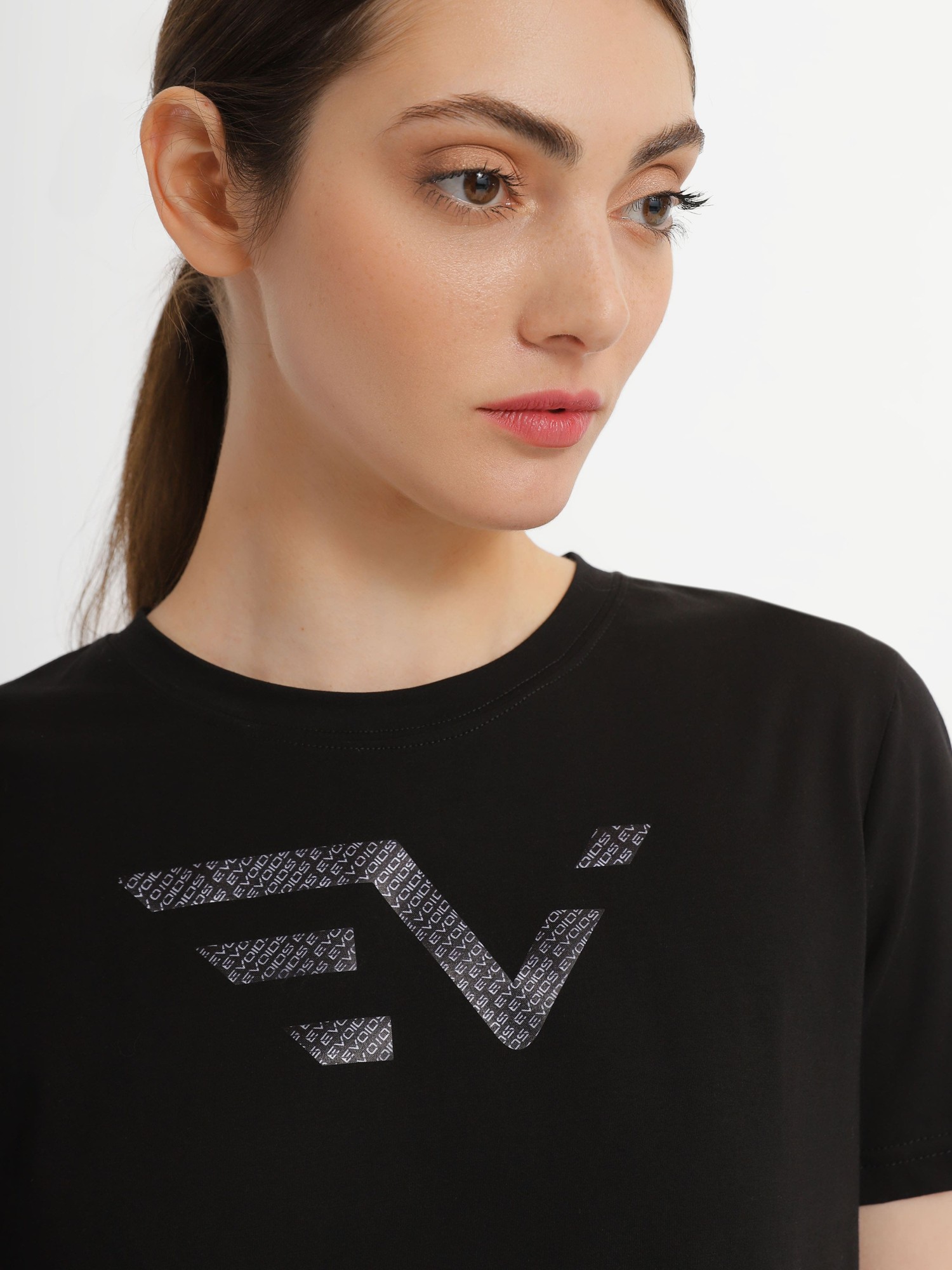 Футболка жіноча Evoids Skanee чорна 552311-010 изображение 4