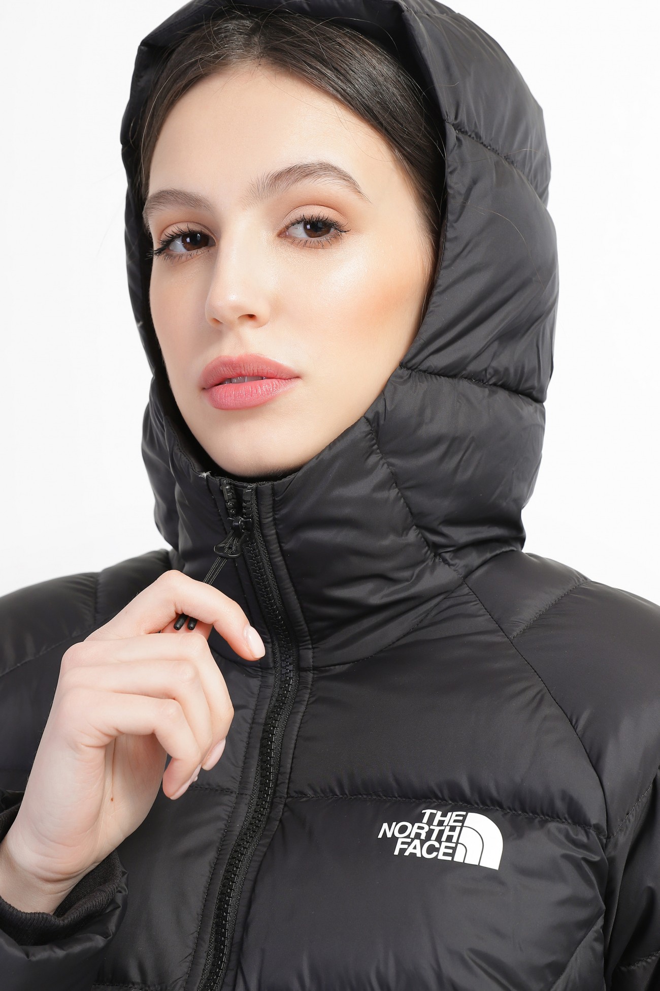 Куртка жіноча The North Face HYALITE DOWN PARKA чорна NF0A7Z9RJK31 изображение 5