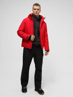 Куртка гірськолижна чоловіча WHS  червона 513529-650 изображение 2