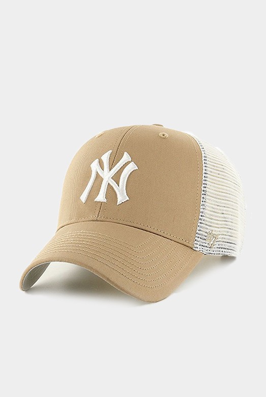 Кепка 47 Brand MLB NEW YORK YANKEES BRANSON бежевая BRANS17CTP-KHC изображение 2