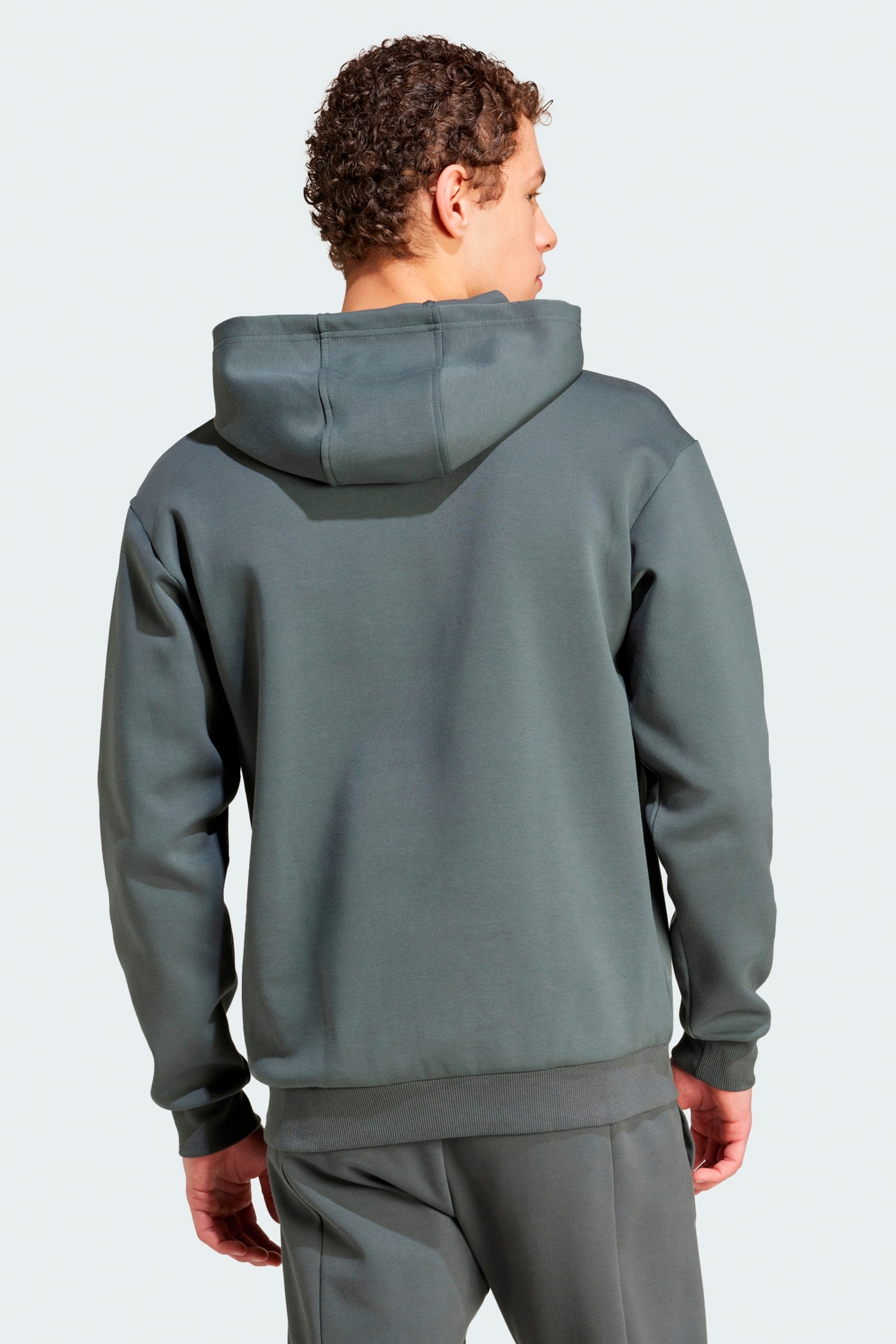 Толстовка чоловіча Adidas M FI BOS HD графiтова IN3324 изображение 3