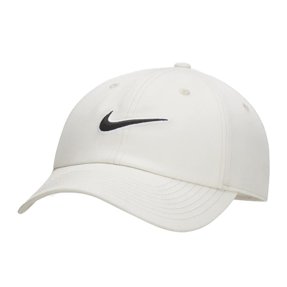Бейсболка Nike U NK CLUB CAP U CB SWSH L бежева FB5369-072 — фото 1