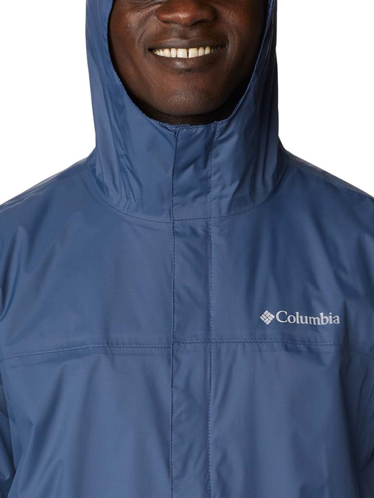 Ветровка мужская Columbia WATERTIGHT™ II JACKET синяя 1533891-478 изображение 4
