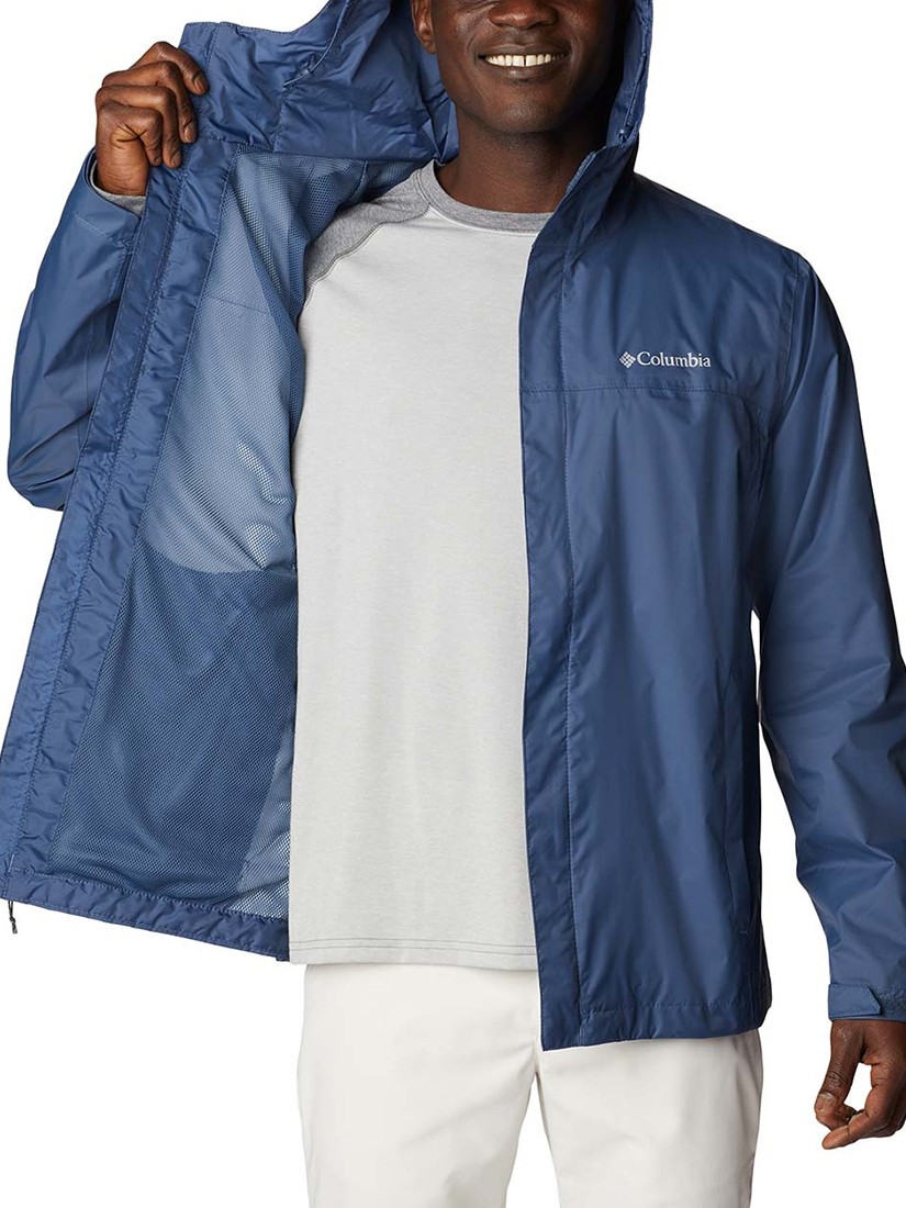 Вітрівка чоловіча Columbia WATERTIGHT™ II JACKET синя 1533891-478 изображение 5