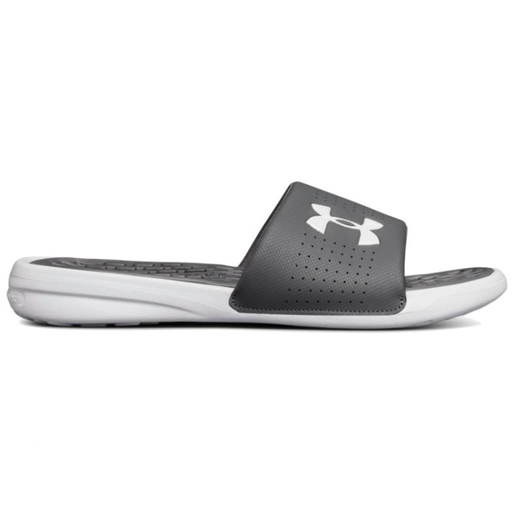 Шлепанцы мужские Under Armour Playmaker Fix SL серые 3000061-101 изображение 1