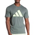 Футболка мужская Adidas TR-ES FR LOGO T серая IT5415