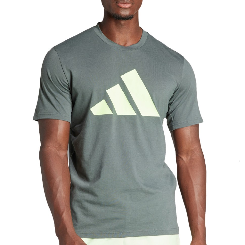 Футболка чоловіча Adidas TR-ES FR LOGO T сіра IT5415 изображение 1