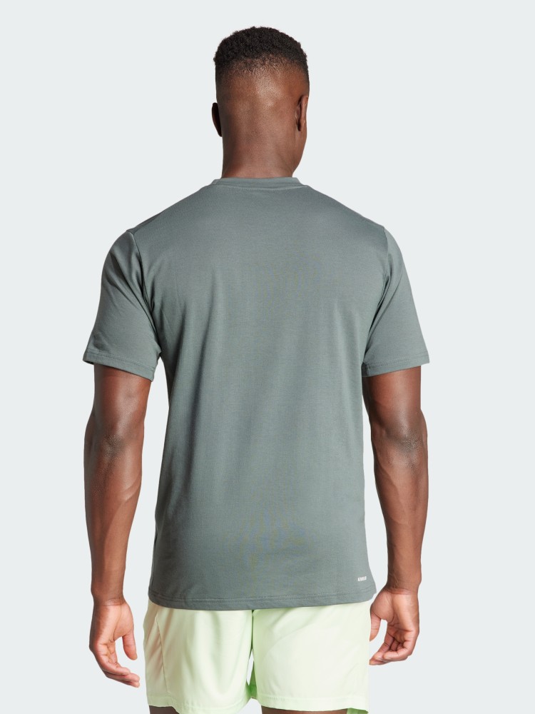 Футболка чоловіча Adidas TR-ES FR LOGO T сіра IT5415 изображение 3