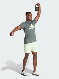 Футболка чоловіча Adidas TR-ES FR LOGO T сіра IT5415 изображение 4
