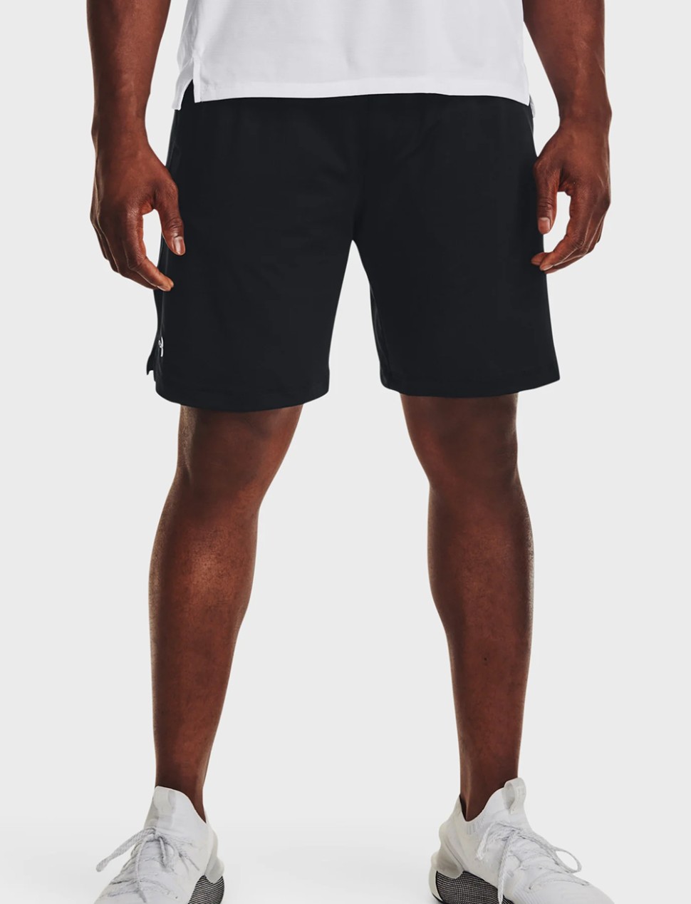 Шорти чоловічі Under Armour UA Tech Vent Short чорні 1376955-001 — фото 3