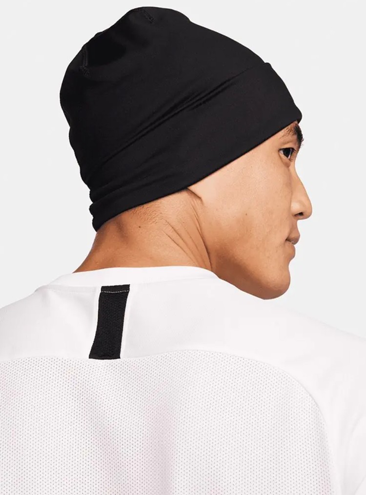 Шапка  Nike U NK DF PEAK BEANIE SC P TM черная FQ8292-010 изображение 3