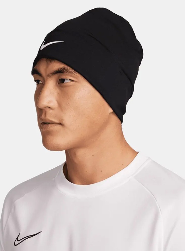 Шапка  Nike U NK DF PEAK BEANIE SC P TM черная FQ8292-010 изображение 4