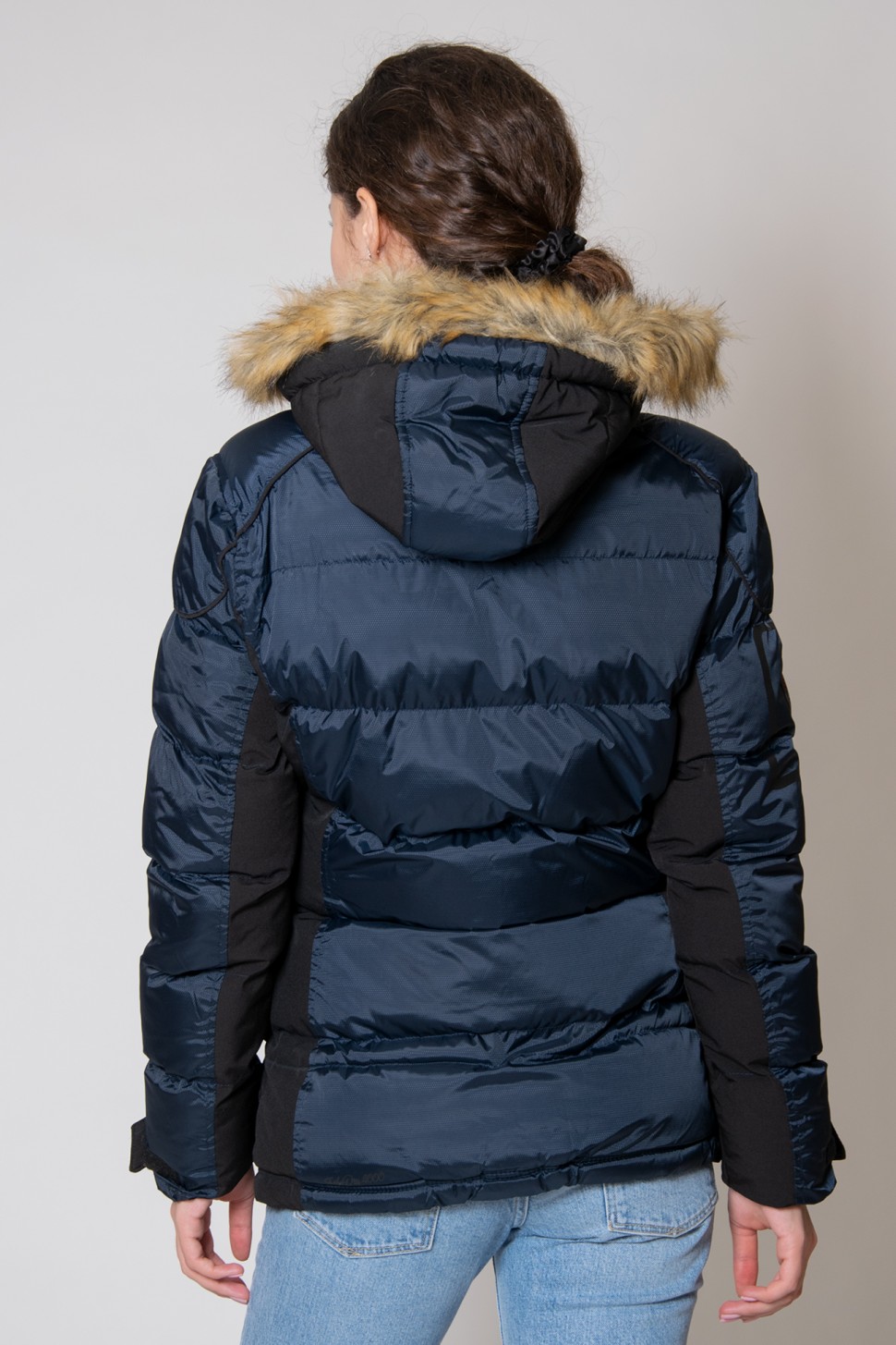 Куртка жіноча Geographical Norway синя WQ622F-450 — фото 4