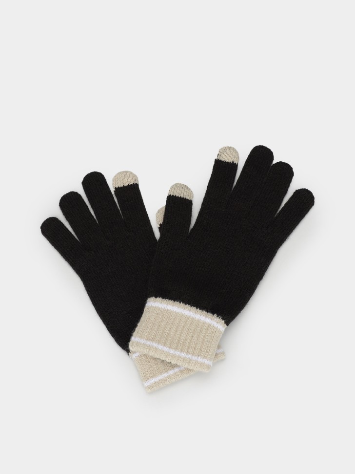 Рукавички  Puma PUMA Knit Gloves чорні 04177204 изображение 4