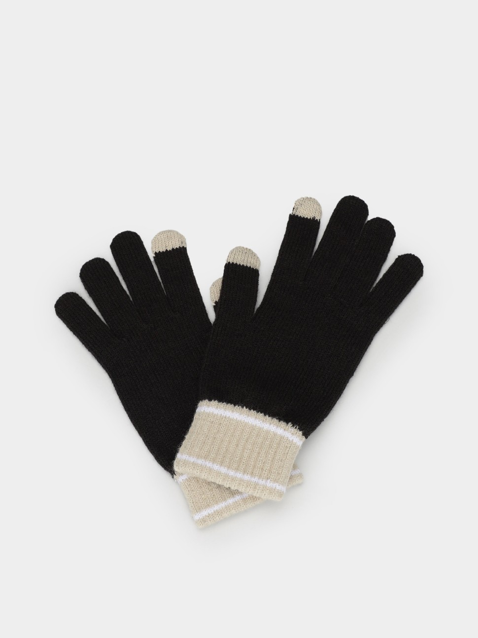 Рукавички  Puma PUMA Knit Gloves чорні 04177204 — фото 4