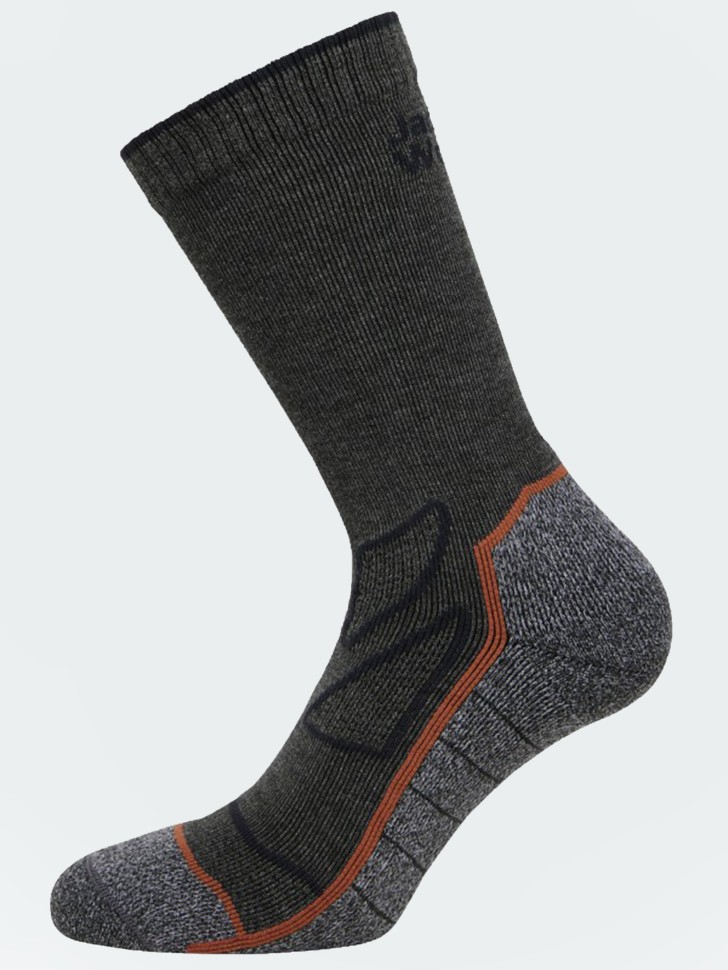 Шкарпетки Jack Wolfskin VOJO SOCK CL C сірі A60133-6320 изображение 2
