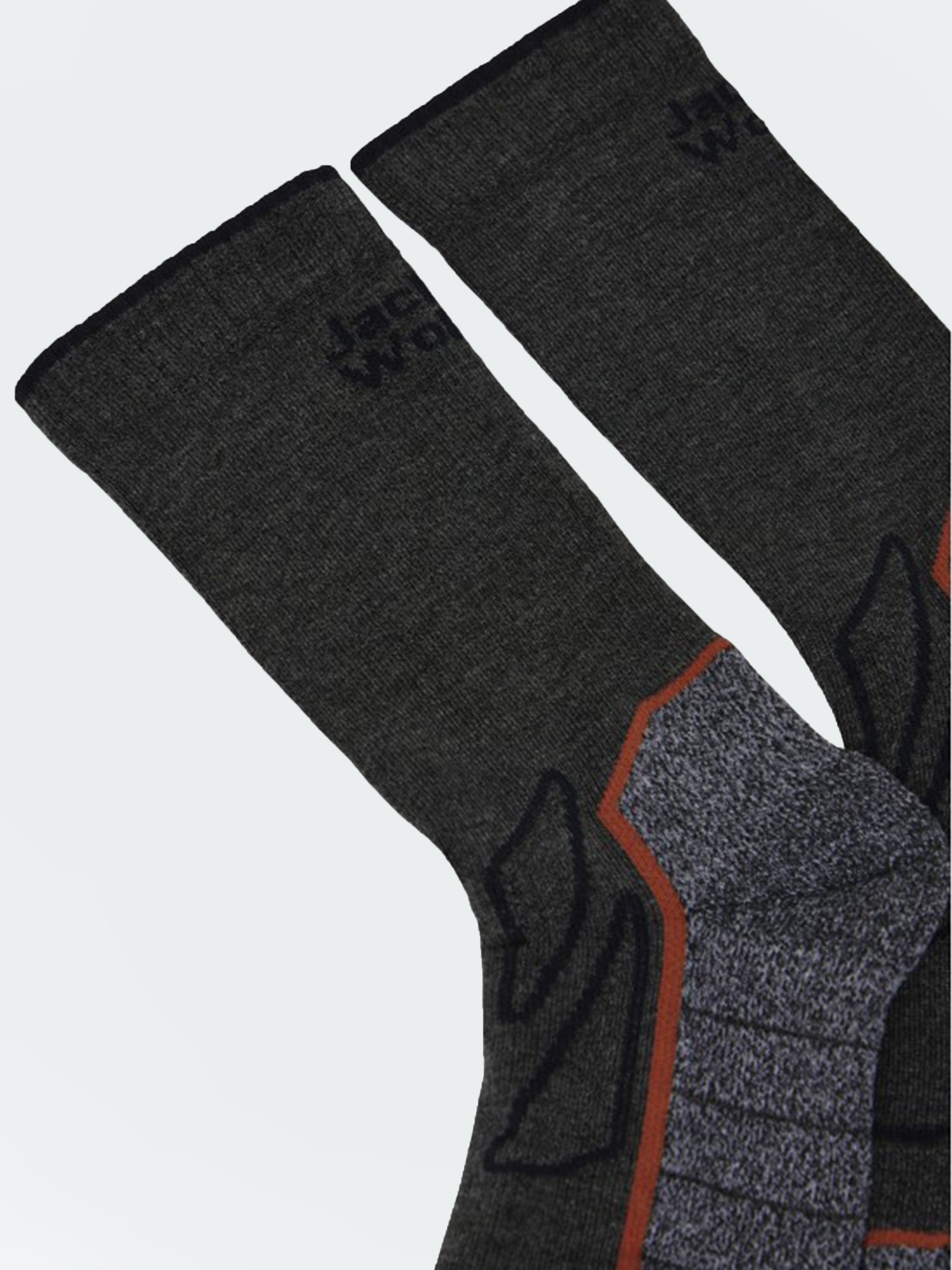 Носки Jack Wolfskin VOJO SOCK CL C серые A60133-6320 изображение 3