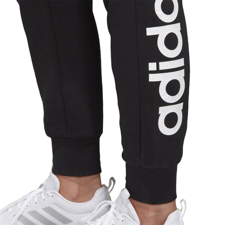 Брюки женские Adidas W E Lin Pant Fl черные DP2399 изображение 5
