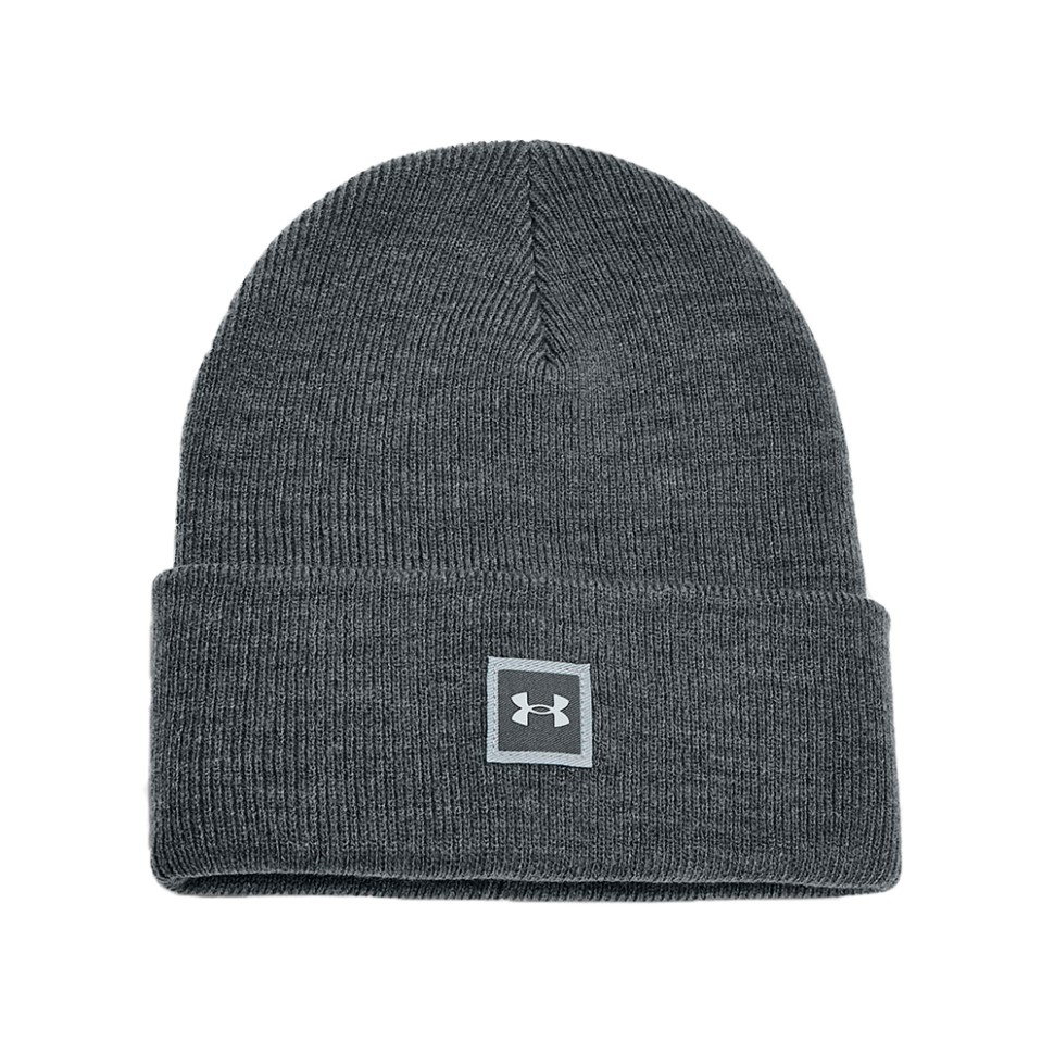 Шапка Under Armour Unisex Truckstop Beanie сіра 1356707-012 изображение 1