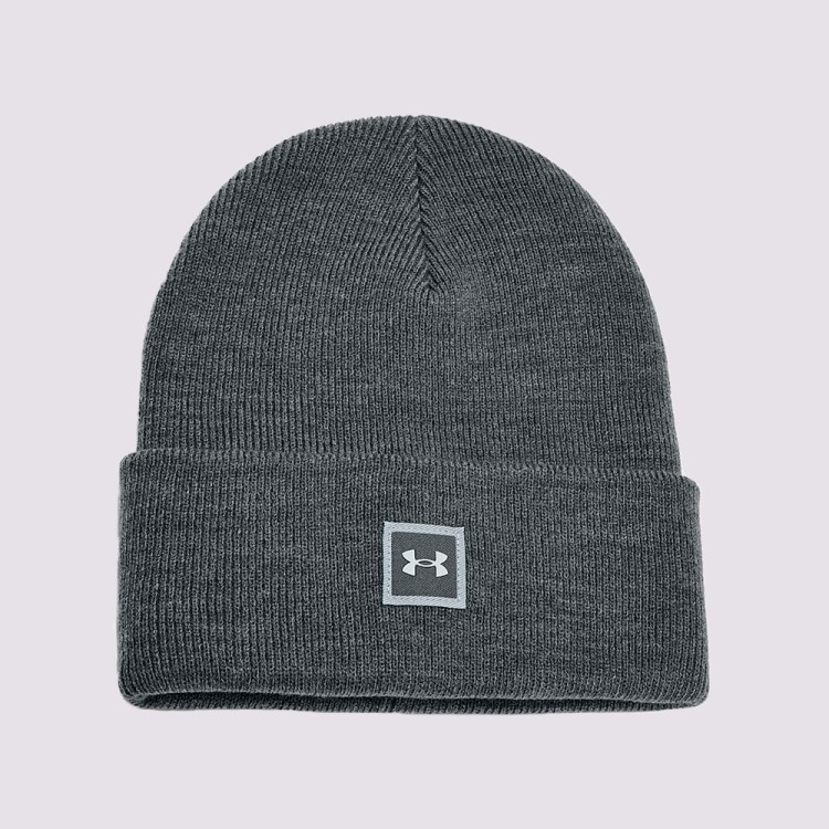 Шапка Under Armour Unisex Truckstop Beanie сіра 1356707-012 изображение 2