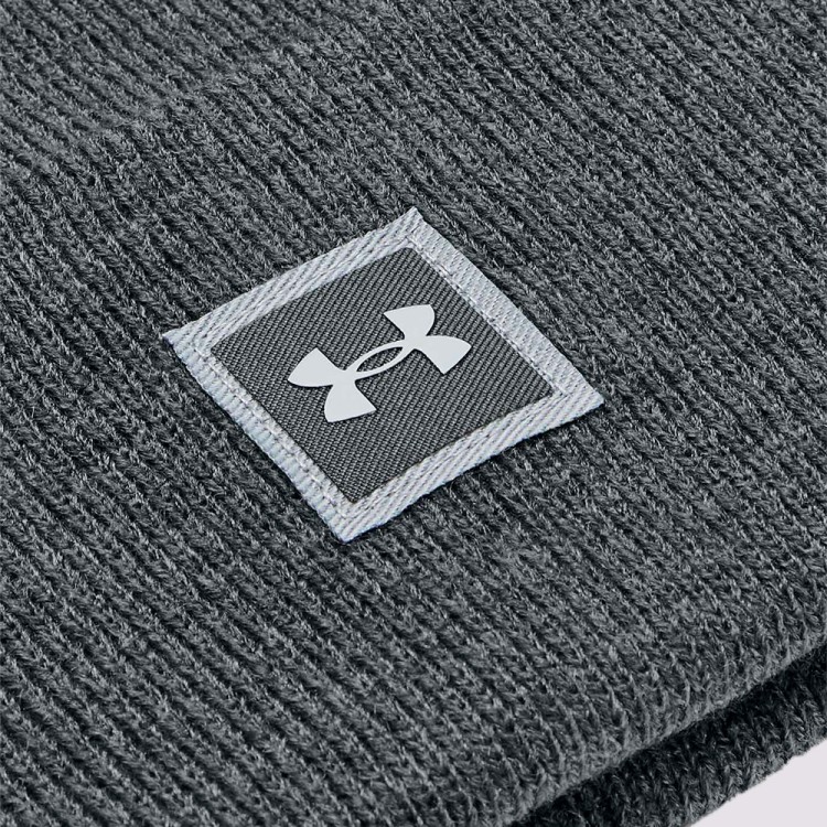 Шапка Under Armour Unisex Truckstop Beanie сіра 1356707-012 изображение 3
