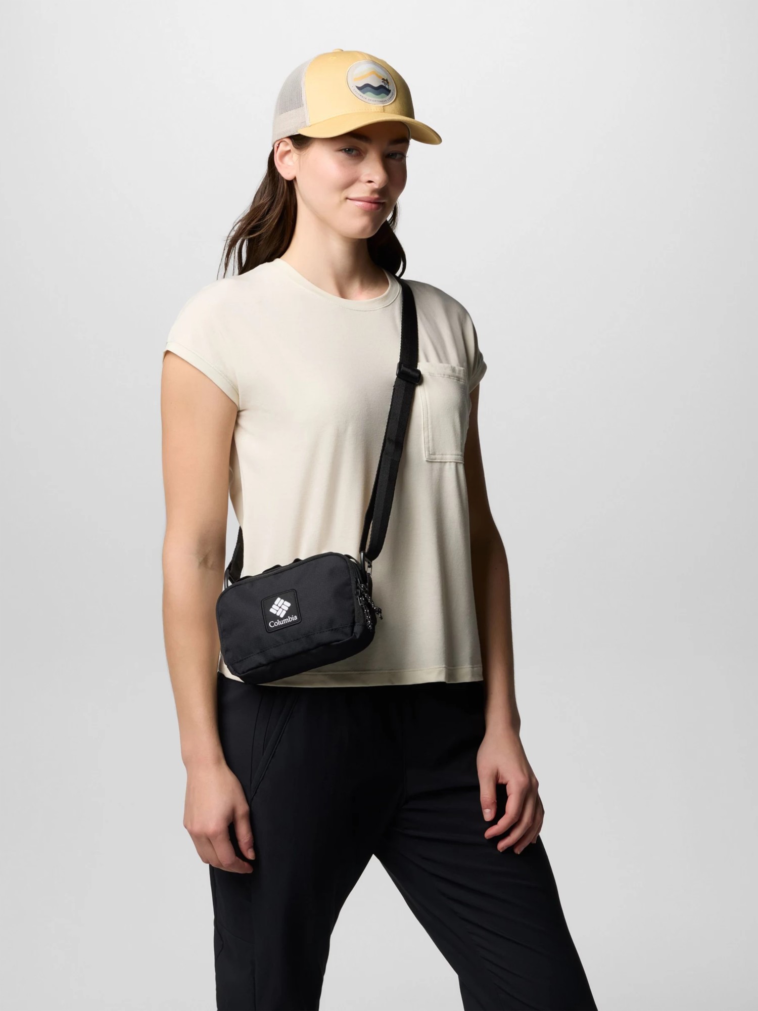 Сумка Columbia Trail Traveler™ Crossbody Bag чорна 2121521-010 изображение 8