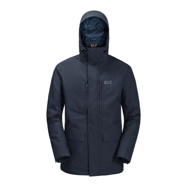 Куртка чоловіча Jack Wolfskin West Coast Jacket чорна 1110811-1010 изображение 1