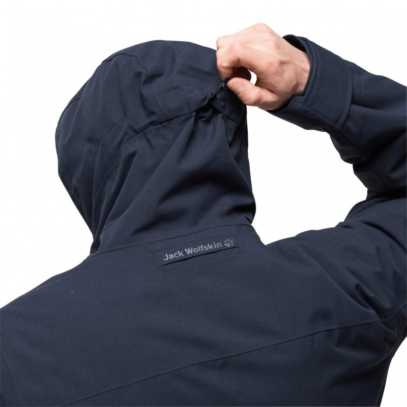 Куртка чоловіча Jack Wolfskin West Coast Jacket чорна 1110811-1010 — фото 4