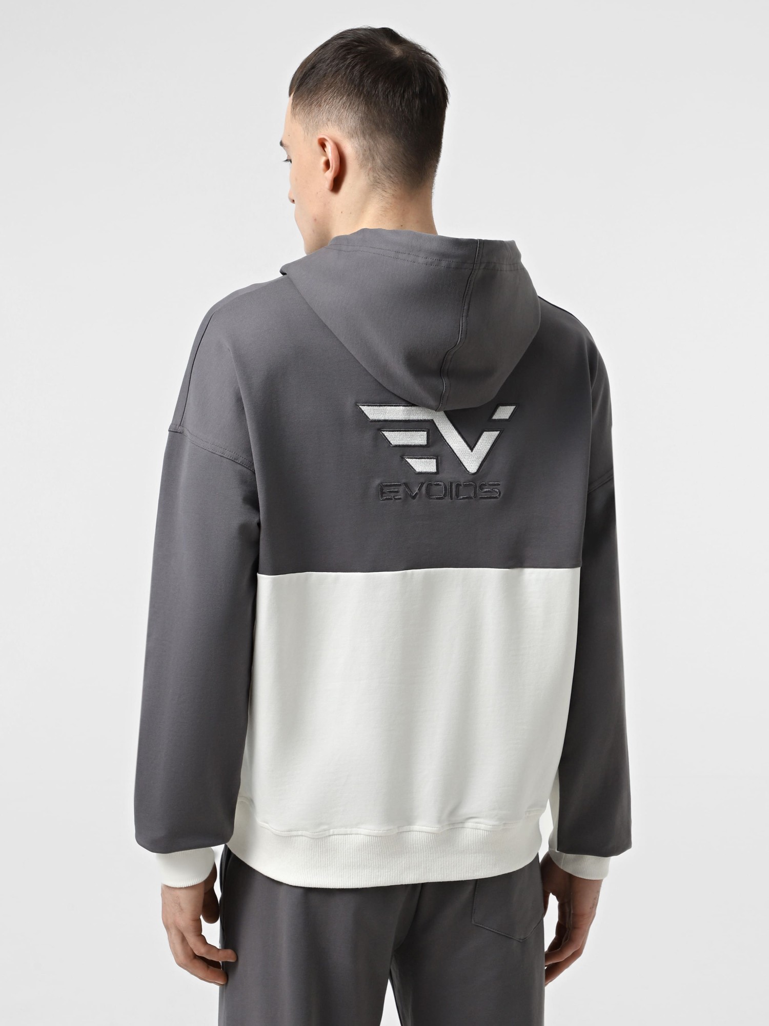 Толстовка чоловіча Evoids Vimes темно-сіра 552536-020 изображение 3