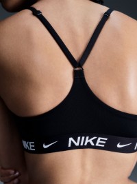 Бра женский Nike W NK DF INDY LGT SPT BRA черный FD1062-011 изображение 6