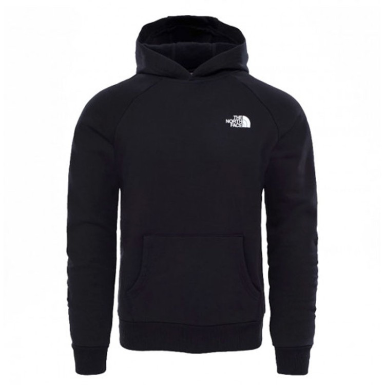 Толстовка мужская The North Face Raglan Redbox черная NF0A2ZWUJK31 изображение 1