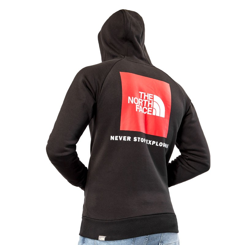 Толстовка мужская The North Face Raglan Redbox черная NF0A2ZWUJK31 — фото 4 — Sport City Толстовка мужская The North Face Raglan Redbox черная NF0A2ZWUJK31 — фото 4
