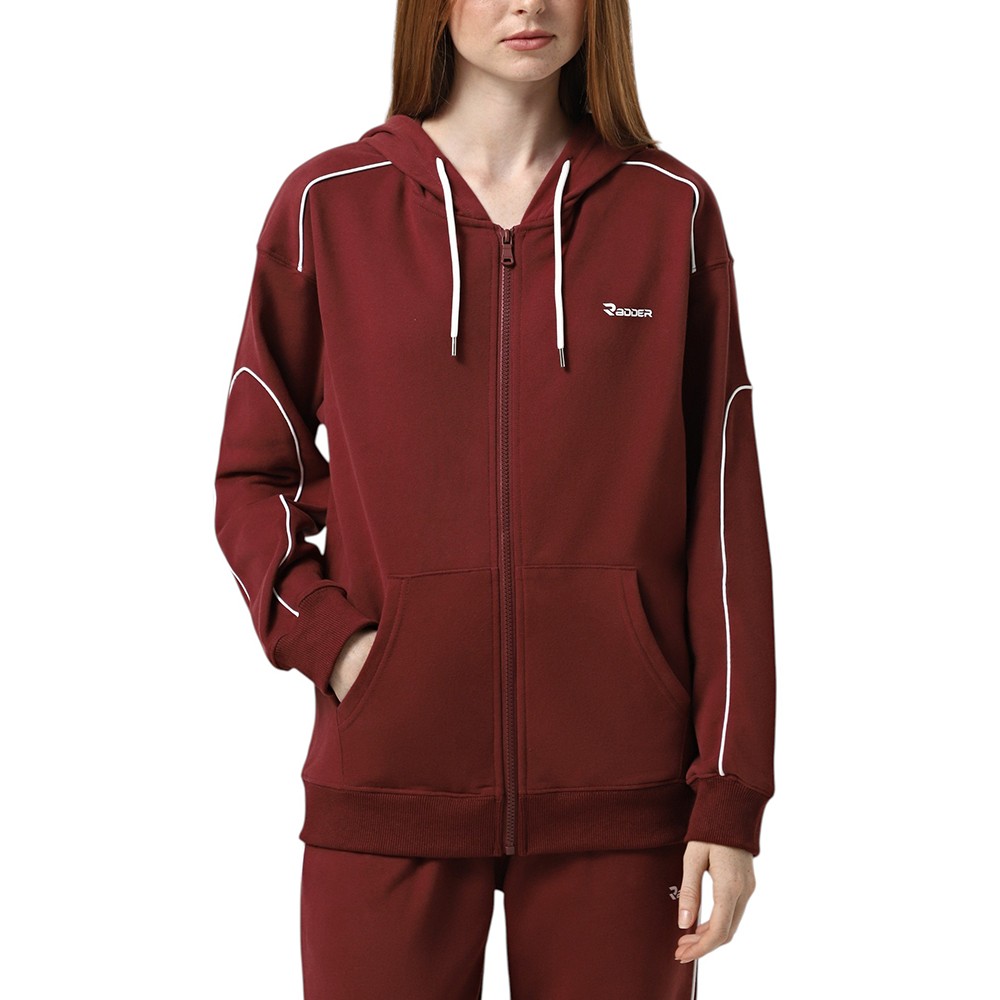 Толстовка женская Radder Marigold бордовая 442593-670 