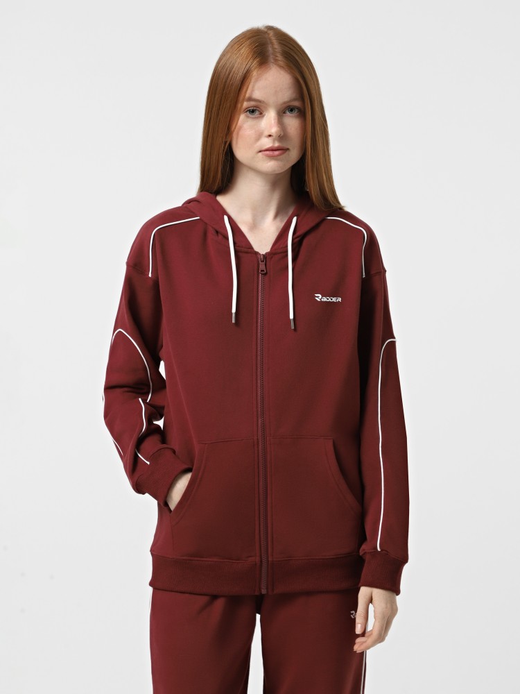 Толстовка женская Radder Marigold бордовая 442593-670  изображение 2