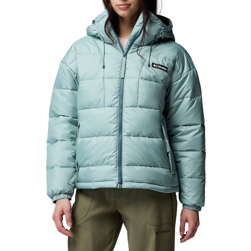 Куртка женская Columbia Pike Lake™ III Hooded Jacket бирюзовая 2133561-461 изображение 1