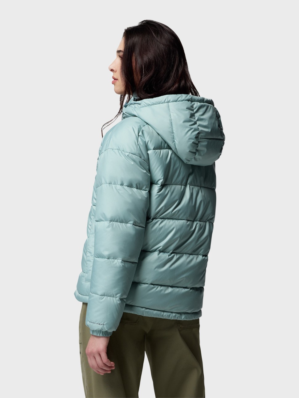 Куртка жіноча Columbia Pike Lake™ III Hooded Jacket бірюзова 2133561-461 — фото 3
