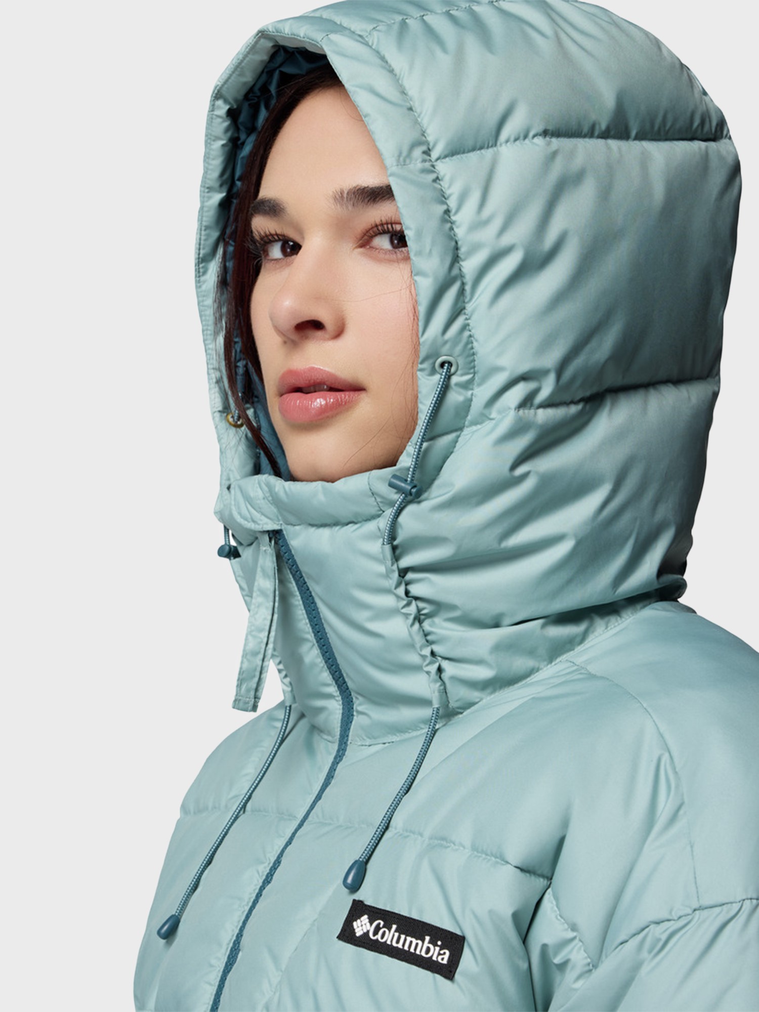 Куртка женская Columbia Pike Lake™ III Hooded Jacket бирюзовая 2133561-461 изображение 8