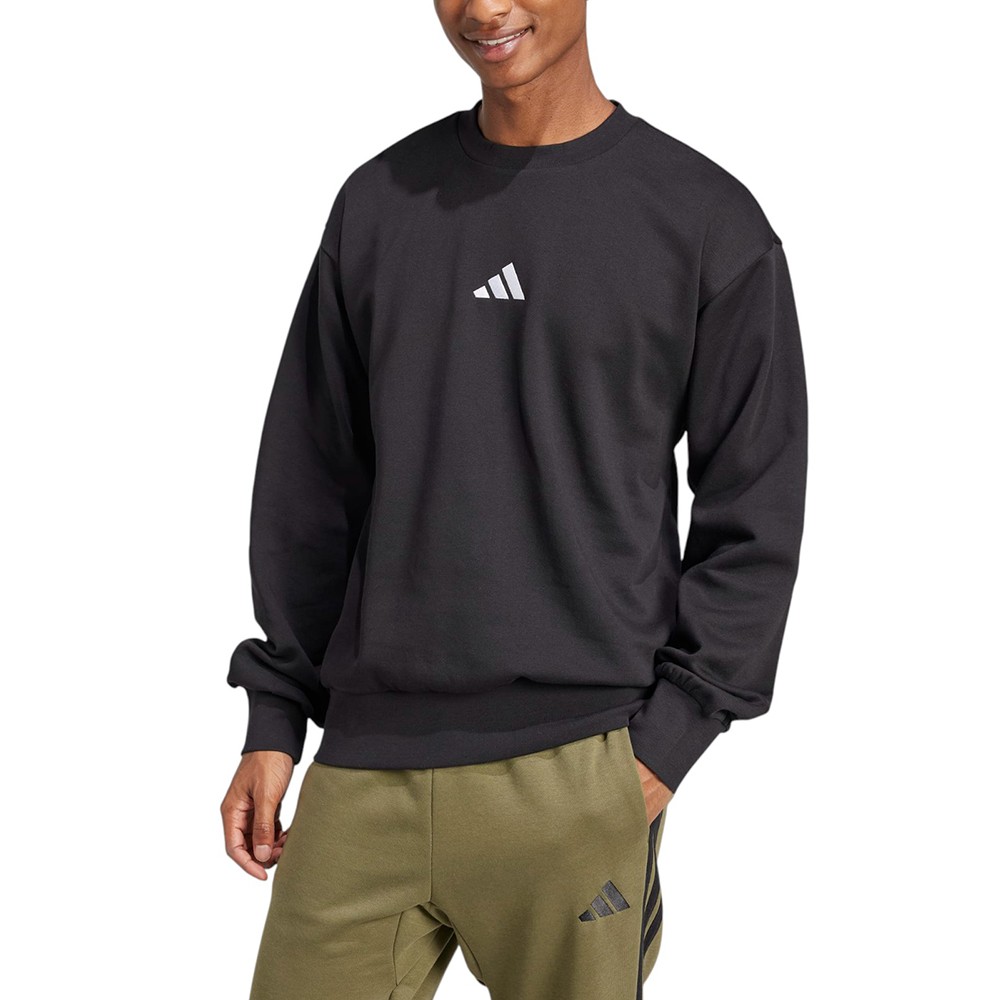 Толстовка мужская Adidas M FEELCOZY SWT черная JE3794
